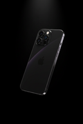 iPhone 14 Pro en violet sombre sur fond noir